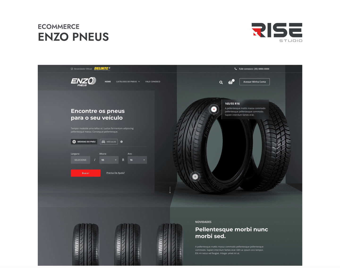 Ecommerce - Enzo Pneus